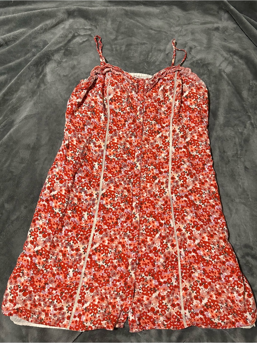 Floral mini dress